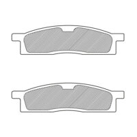 BRAKE PADS REAR YZ65 18-24,  FRONT YZ80 93-01, YZ85 02-24  (GF034) (R)