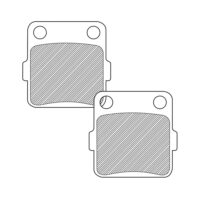 BRAKE PADS FRONT YZ65 18-24,  REAR YZ80 93-01, YZ85 02-24 (GF077) (R)