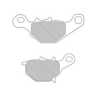 BRAKE PADS REAR SUZUKI RM85 05-24 (GF226) (R)