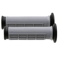 HANDLEBAR GRIP ATV DUAL COMPOUND GREY/BLACK