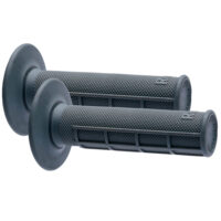 HANDLEBAR GRIP MX DIAMOND/WAFFLE MEDIUM GREY