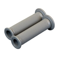 HANDLEBAR GRIP ROAD RACE SHORT FULL DIAMOND MEDIUM GREY