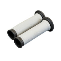 HANDLEBAR GRIP ROAD DUAL COMPOUND (LARGE 32MM O/D) GREY/BLACK