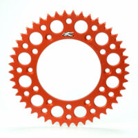 SPROCKET REAR ULTRALIGHT KTM/HQV/GAS/TRI/STARK SX/EXC 125-620 90-24, TE/TC/FE/FC 00-24, MC/EC/EX 21-24 50T OR (R)