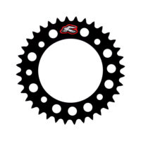 SPROCKET REAR STANDARD KTM/HQV/GAS SX50 / TC50 / MC50 09-24 36T BLACK