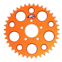 SPROCKET REAR STANDARD KTM SX50 10-13 38T ORANGE