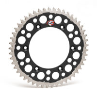 SPROCKET REAR TWIN RING HONDA CR/CRF 125/250/450 >24 48T BLACK