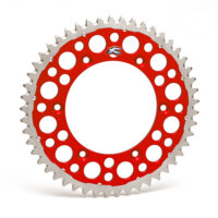 SPROCKET REAR TWIN RING HONDA CR/CRF 125/250/450 >24 48T RED