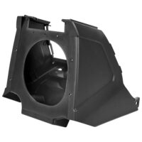 AIRBOX + COVERS YAMAHA YZ125/250 15-21, YZ125X/250X 16-22 BLACK