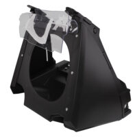 AIRBOX + COVERS YAMAHA YZ125/250 22-25, YZ125X/250X 23-25 BLACK