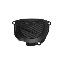 CLUTCH COVER PROTECTOR BETA 350-480RR/X-PRO 4T 20-25 BLACK