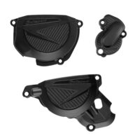 CLUTCH & IGNITION COVER PROTECTOR BETA 350RR-480RR 20-25  BLACK