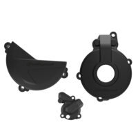 CLUTCH & IGNITION COVER PROTECTOR SHERCO SE-F250-300 14-23 BLACK