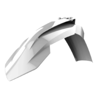 FRONT FENDER KTM SX/SX-F/XC-F 16-22, EXC/EXC-F/XC-W 17-23 WHITE20