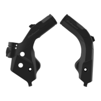 FRAME PROTECTOR GAS/HQV TC/FC/TX/FX 19-22, TE/FE 20-23, MC/MC-F/EC/EC-F 21-23 BLACK