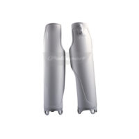 FORK GUARD HONDA CR125/250 04-07, CRF250R/450R 04-18, CRF450RX 17-18 WHITE