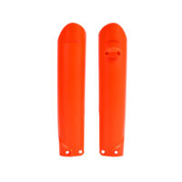 FORK GUARD KTM/HQV/GAS/RIE/SHE SX/SX-F 15-22,EXC/EXC-F 16-23,TC/FC 15, MC/MC-F/EC/EC-F 18-23, MR 21-26, SE-R/SE-F 17-25 ORANGE K16