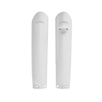 FORK GUARD KTM/HQV/GAS/RIE/SHE SX/SX-F 15-22,EXC/EXC-F 16-23,TC/FC 15, MC/MC-F/EC/EC-F 18-23, MR 21-26, SE-R/SE-F 17-25 WHITE