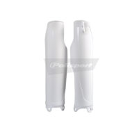 FORK GUARD KAWASAKI KX250F/450F 09-25 WHITE