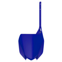 FRONT NUMBER PLATE YAMAHA YZ125-250 21-25, YZ250F 19-23, YZ450F 18-22, YZ250FX 20-24, YZ450FX 19-23 BLUE