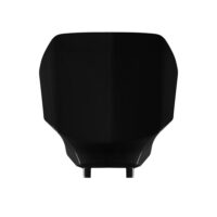 FRONT NUMBER PLATE YAMAHA YZ250F 24-25, YZ450F 23-25, YZ250FX 2025, YZ450FX 24-25 BLACK