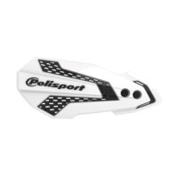 HAND GUARD MX FLOW INC BAR & LEVER MOUNT RIEJU MR200-300 21-25 WHITE/BLACK