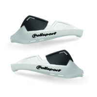 HAND GUARD EVOLUTION INTEGRAL INCLUDING MOUNTING KIT WHITE