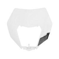 HEADLIGHT MASK KTM EXC/EXC-F 14-16 WHITE
