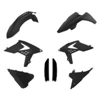 BOX KIT INC FORK GUARDS BETA 250-520RR 2T+4T 13-17 BLACK