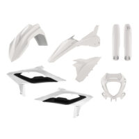 BOX KIT INC FORK GUARDS BETA 125-480RR 2T+4T 23-24 WHITE