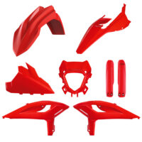 BOX KIT INC FORK GUARDS BETA 125-480RR/X-PRO 25-26 RED OEM 2026