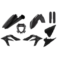 BOX KIT INC FORK GUARDS BETA 250-300 X-TRAINER 20-22 BLACK