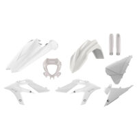 BOX KIT INC FORK GUARDS BETA 250-300 X-TRAINER 20-22 WHITE