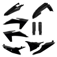 BOX KIT ENDURO INC FORK GUARDS KTM EXC/EXC-F 24-25 BLACK