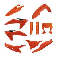 BOX KIT ENDURO INC FORK GUARDS & HEADLIGHT MASK KTM EXC/EXC-F 24-25 ORANGE