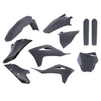 BOX KIT INC FORK GUARDS GAS GAS MC/EX125-300, MC-F/EX-F250-450 21-23 NARDO GREY