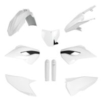 BOX KIT INC FORK GUARDS HUSQVARNA TC/FC 15 WHITE