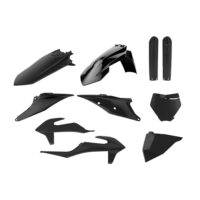 BOX KIT INC FORK GUARDS KTM SX/SX-F/XC/XC-F 19-22 BLACK