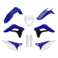 BOX KIT INC FORK GUARDS SHERCO SE-R/SE-F 2024 BLUE/WHITE