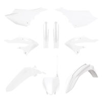 BOX KIT INC FORK GUARDS YAMAHA YZ125/250 22-26 WHITE