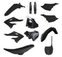BOX KIT YAMAHA YZ125/250 02-21, RESTYLE KIT 3 INC TANK & SEAT (22-25) BLACK