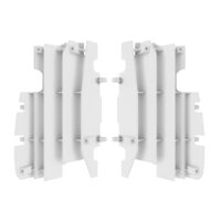 RAD LOUVRES HONDA CR125-250 05-07 WHITE