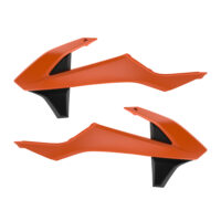 RAD SCOOP KTM SX/SX-F/XC-F 16-18, EXC/EXC-F 17-19 BLACK/ORANGE (OEM SX 16/18)